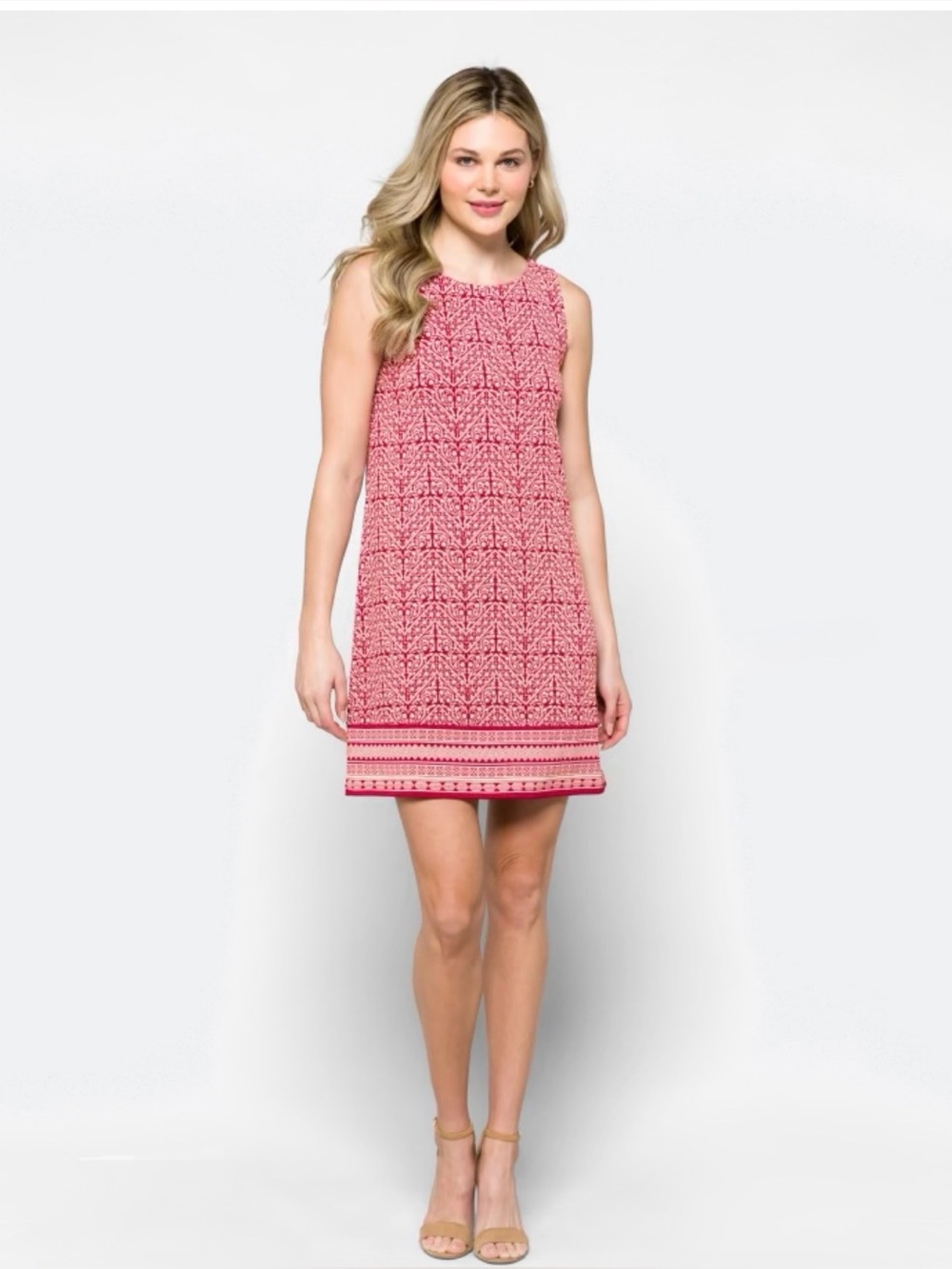 Magnolia Grace Patterned Dress. Sz M